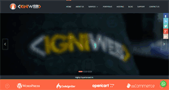 Desktop Screenshot of igniweb.com